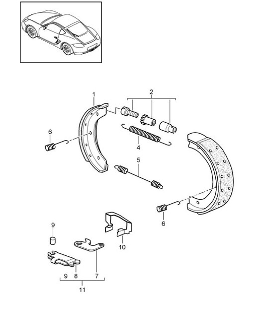 Diagram 603-005 Porsche  