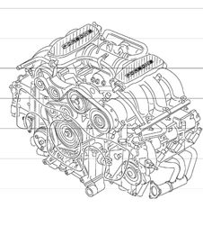 motore sostitutivo: senza disco di trasmissione tiptronic, senza volano cambio manuale, senza compressore per 996 CARRERA 2/4/4S M96.01/02/03/04 1998-05