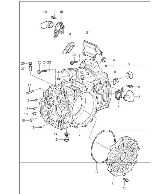 Diagram 302-05 Porsche  