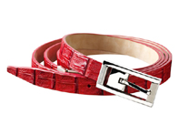 Porsche Women's Leather Belt. Panamera Collection