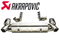 Akrapovic Evolution Race Titanium Exhaust System for Porsche 997 GT2