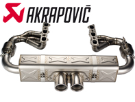 Akrapovic Evolution Race Titanium Exhaust System for Porsche 997 GT3/RS