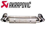 Akrapovic Titanium Exhaust System for Porsche 997 Turbo 2006-09