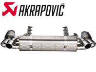 Akrapovic Evolution Titanium Exhaust System for Porsche 997 Turbo 2006-09