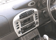Cantre Air Vents Arctic Silver.  Porsche 996