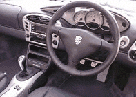 Instrument Surround Alloy Look. Porsche 996