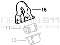 Anti Roll Bar Bracket. Porsche 911