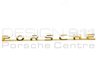 "PORSCHE"  Badge Porsche 356