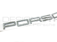 "PORSCHE"  Rear Lid Badge Porsche 991