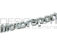 MOTORSPORT - Badge logo in Chrome