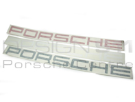 Porsche large sticker 300mm x 23mm