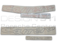 "CARRERA GT" Wing and Rear Decals. Porsche 924