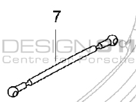 Tension Rope. Porsche 996 / 997