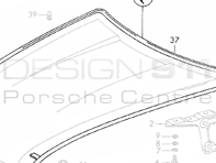 Bonnet Seal Porsche 911 cars Upto 1973 