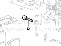 Brake Caliper Mounting Bolts. Porsche 964 C2/C4/RS