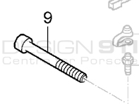 Brake Caliper Mounting Bolts. Porsche 970 Panamera 3.6L / 4.8L