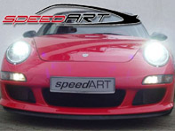 Front Bumper/Spoiler and Lower Lip SpeedArt CS. Porsche 997 2005-08