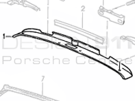 Cabrio Hood Front Cover Panel Porsche 911 / 964