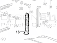 Cabrio (B)Piller Seal Porsche 911 1974-85