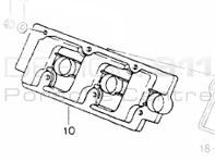 Camshaft Cover - Upper Porsche 964