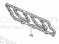 Camshaft Gasket - Lower Porsche 964