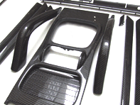 Carbon Fibre Interior High-Gloss Finish. Porsche Cayenne