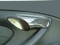 Door Handle Cover Carbon Fibre. Porsche 986 Boxster