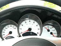 Carbon Fibre Instruments Surround. Porsche 987 / 987C