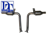 Exhaust Catalytic Converter Pipes Sports for Porsche Boxster 986  DesignTek