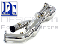Exhaust Catalytic Converter Pipes DesignTek for Porsche 996