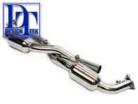 Exhaust Catalytic Converter Pipes for Porsche 997   DesignTek