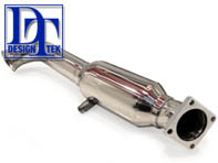 Exhaust Catalytic Converter Bypass Pipes for Porsche 965 Turbo   DesignTek