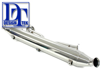 Exhaust Catalytic Converter Bypass Pipes Bishoff for Porsche 993   DesignTek