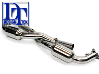 Exhaust Catalytic Bypass Pipes DesignTek for Porsche 997