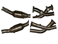 Exhaust Catalytic Converter Pipes 100 Cell. Porsche 993