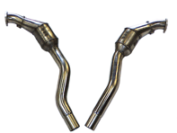 Exhaust 100 Cell Catalytic Converter Pipes. Porsche 996 3.4L