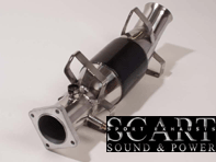 Exhaust Catalytic Converter Pipes 400 Cell Porsche 964 C2/C4