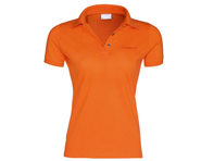 Porsche Women's Polo Shirt, Orange