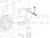 Clutch Fork Tensioning Sleeve. Porsche 911 / 930