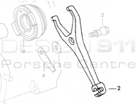 Clutch Fork. Porsche 911 1970-71