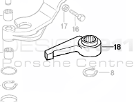 Clutch Change Lever. Porsche 911