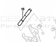 Clutch Fork Shaft Porsche 924 / 944 / 968