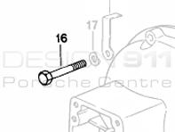 Clutch Bolt Porsche 930 1978-89 / 928 1978-83
