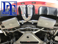 Exhaust Muffler / Silencer Sports VALVETRONIC DesignTek for Boxster 987 / Cayman