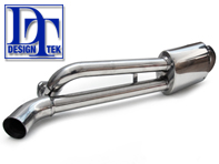 Exhaust Muffler / Silencer Rear box Sports DesignTek. Porsche 911 1974-89