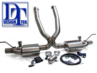 Exhaust Muffler / Silencer Sports VALVETRONIC DesignTek for Porsche Cayenne