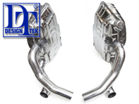 Exhaust Muffler / Silencer Sports '"OE Style" DesignTek for Porsche 997