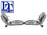 DesignTek Sports Exhaust Package (adds 22 to 29 bhp) Porsche 996 C2 / C4 / C4S