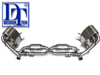 DesignTek Sports Exhaust Package (adds 25 to 30 bhp) Porsche 997 C2 / C4 / C4S