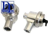 Race Diverter Valves (Pair) for Porsche 996 Turbo / GT2 - DesignTek